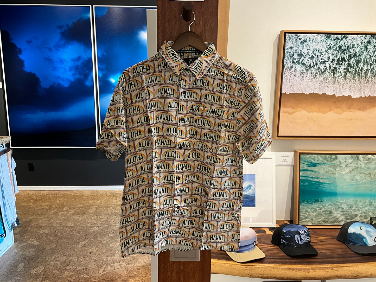 Aloha Shirt - License Plate