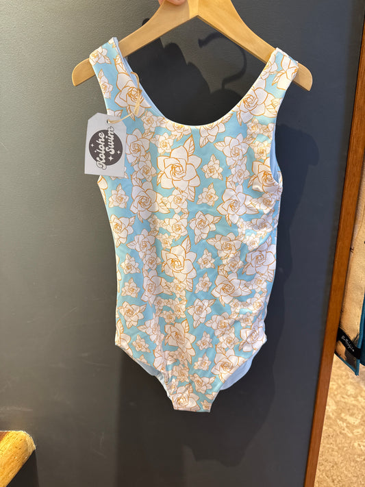 1 piece Swim - Blue Gardenia