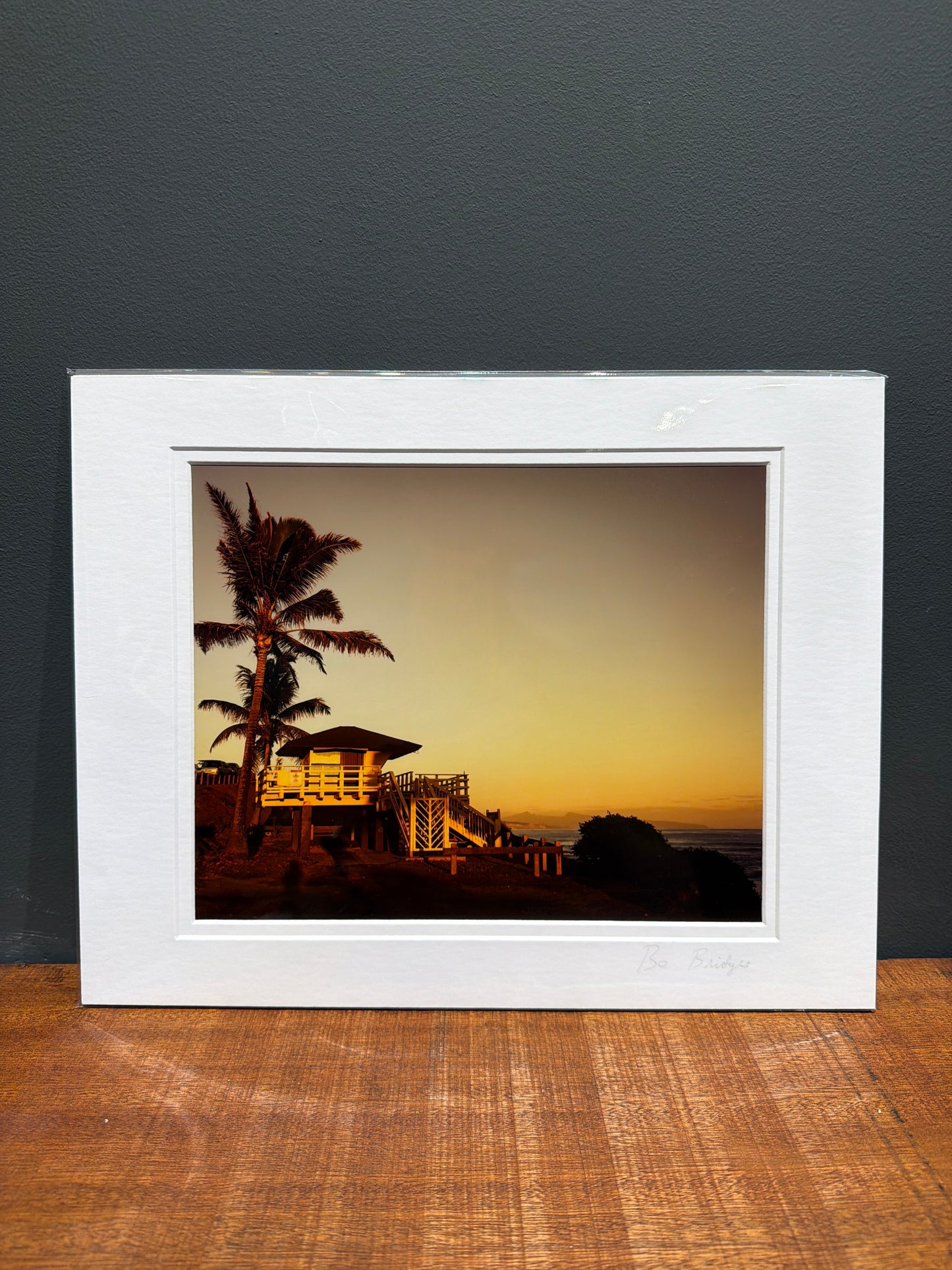 Golden Shift Matte print