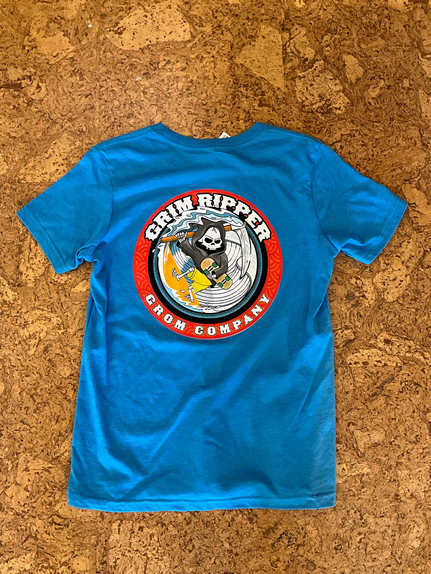 Grim Ripper Blue Shirt