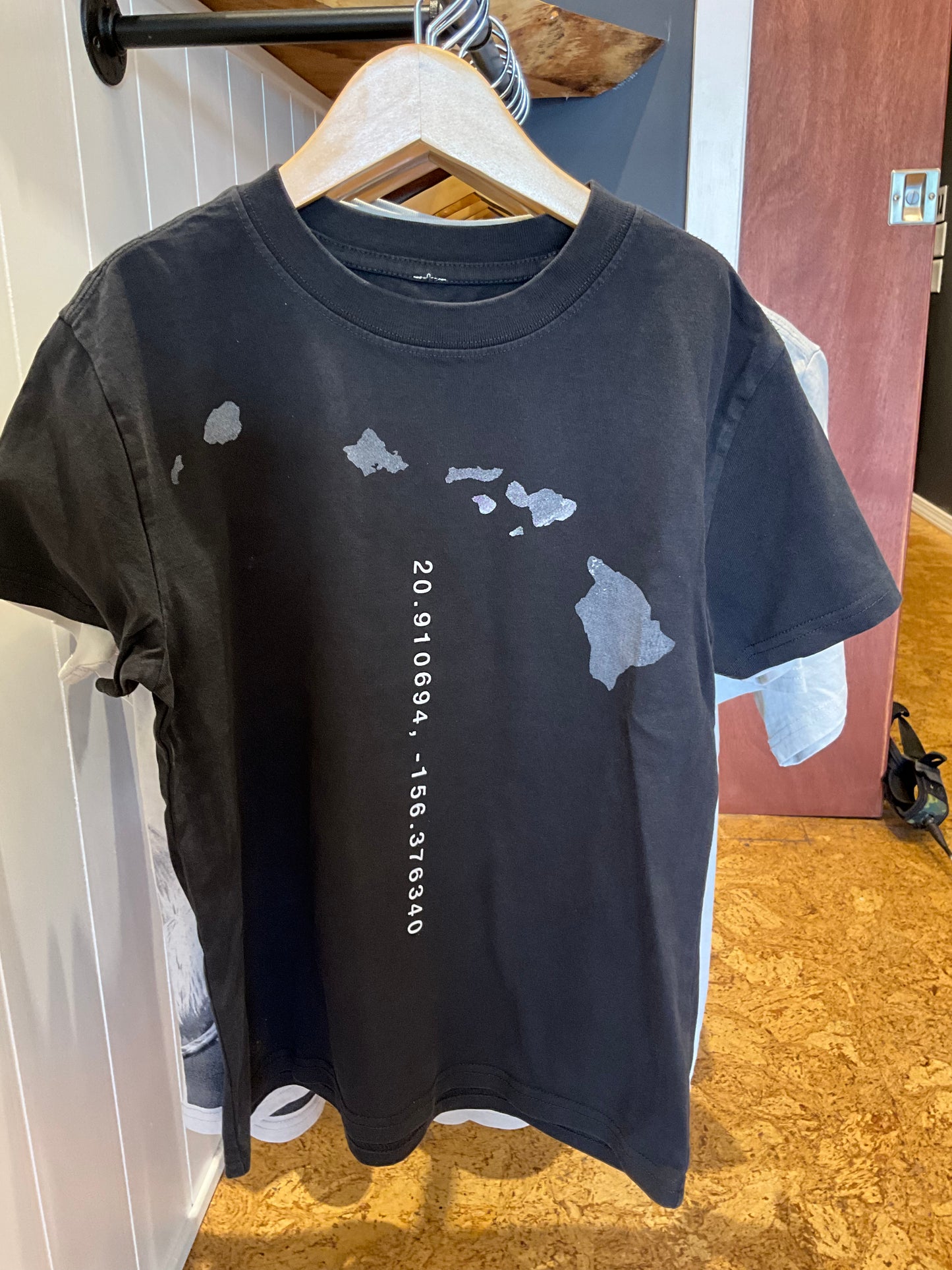 Kids Black Coordinates Shirt